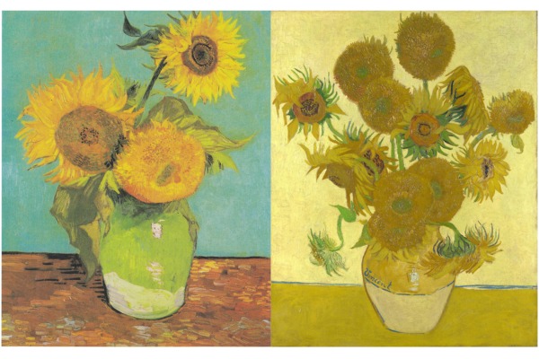 Os girassóis de Van Gogh